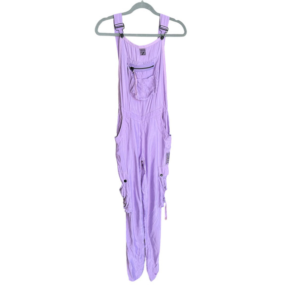 LF Lavender Lilac Overalls Jumpsuit - Picture 1 of 16